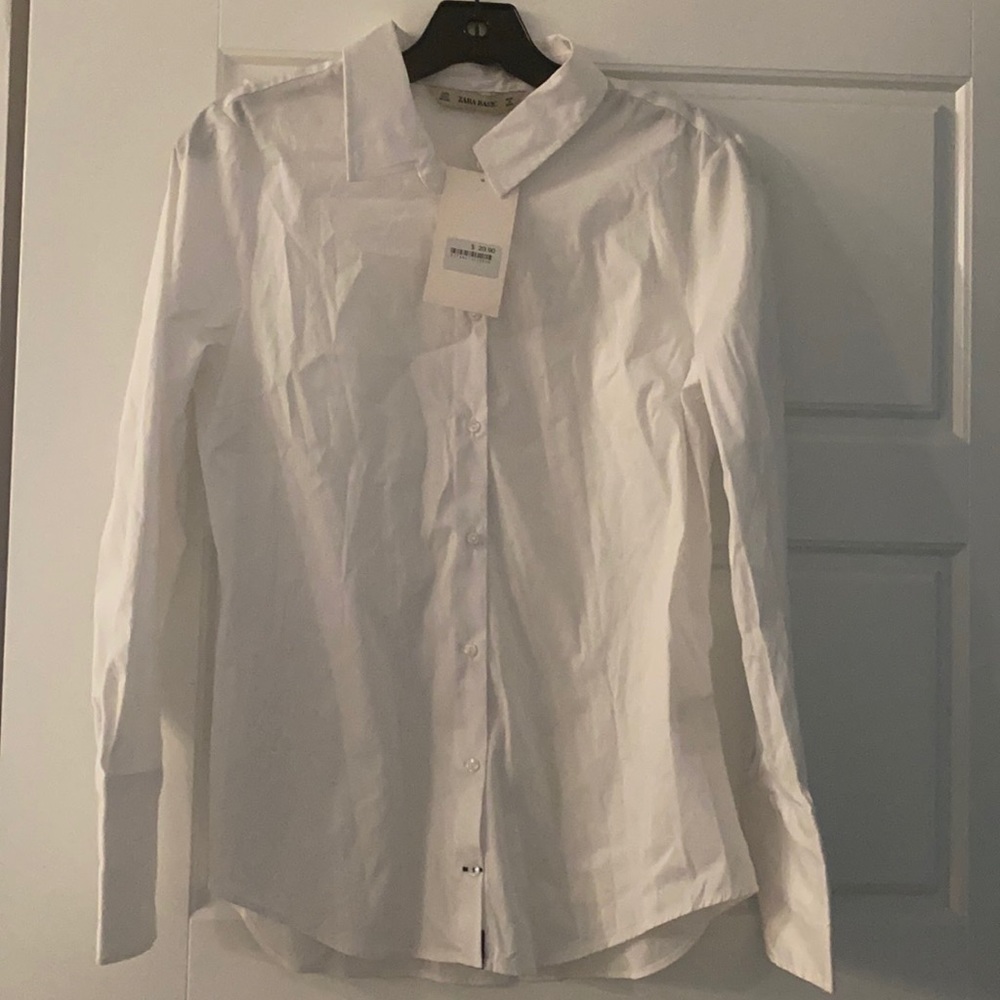 Zara Basic Button Down Shirt - M/L